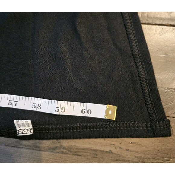 Shawl Poncho Women Black Cape Wrap Size M/L Top Button Knit - Picture 8 of 8